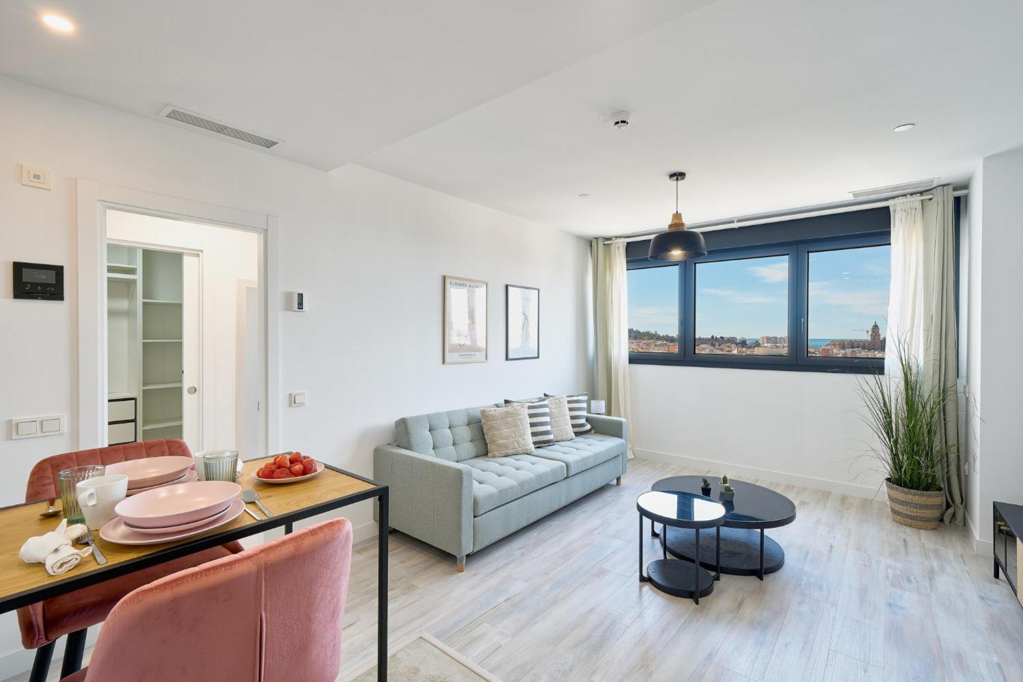 Malaga Skyline By Lovely Rentals Buitenkant foto